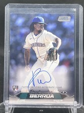 Prelander Berroa 2024 Topps Stadium Club Rookie On Card Auto (#SCBA-PB)