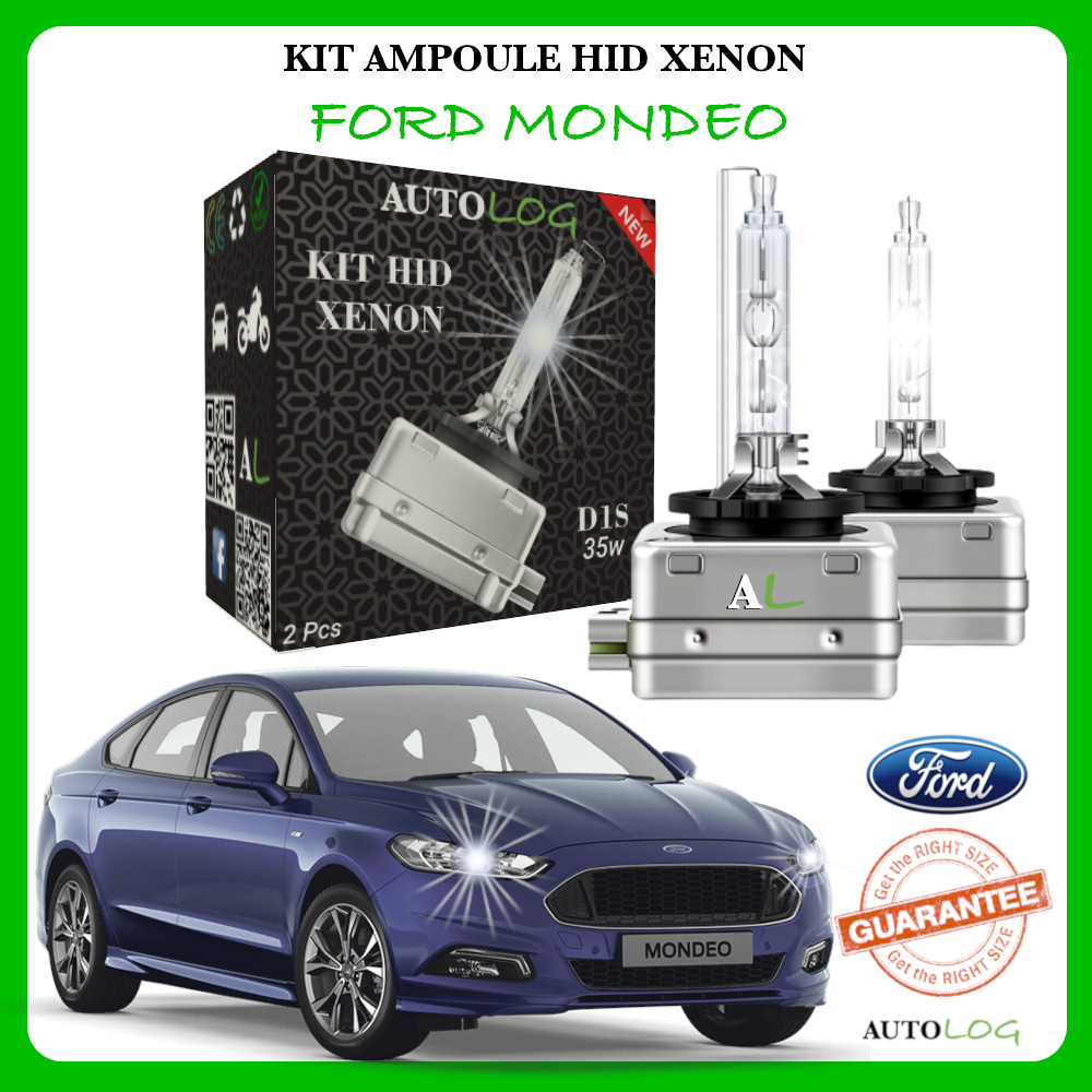 Ampoule Xénon HID Ford Mondeo 35W blanc 6000K éclairage phare avant