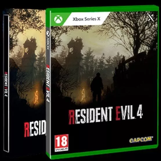 RESIDENT EVIL 4 REMAKE STEELBOOK LIMITED EDITION XBOX SERIES X NEW FOIL  ENGLISH | eBay