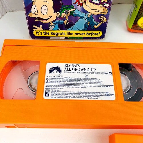 Rugrats All Growed Up The Rugrats Movie Rugrats Go Wild VHS Tape Lot Of 3 - Picture 4 of 11