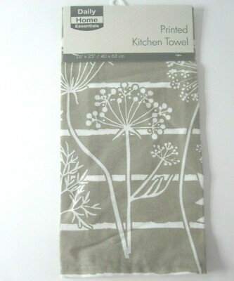Daily Home Essentials Printed Kitchen Towel 16 X 25 inch New