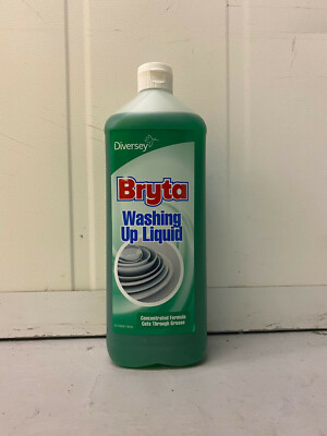 1x Bryta Washing Up Liquid - Concentrated Formula Cuts Through Grease ...