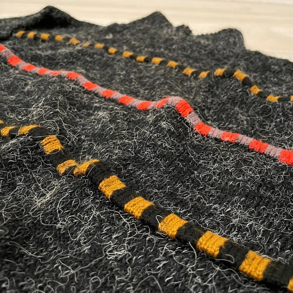 VTG Croquet Club 80s Knitwear Unique Sweater Womens M eBay