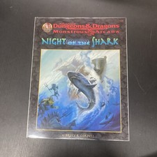 TSR Monstrous Arcana Night of the Shark 9550 AD&D Neu