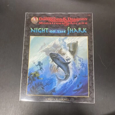 TSR Monstrous Arcana Night of the Shark 9550 AD&D Neu - Bild 1 von 2