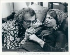 1971 Actors Woody Allen & Louise Lassar in Bananas 1970s Press Photo