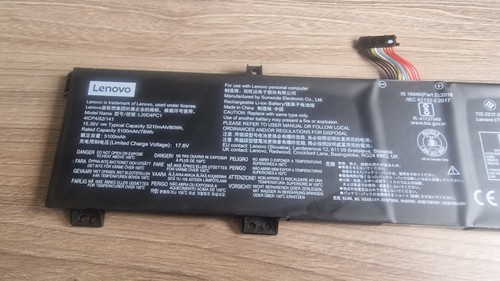 Batterie d'origine Lenovo Legion 5 Pro 16ACH6H 82JQ00HSUK L20D4PC1 79% santé 17,6V - Photo 2/8