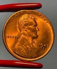1945 S ~ Lincoln Wheat Cent  BU Uncirculated ~ Eye Appeal ~ (ct142)