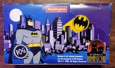 Batman Robin World POG Federation WPF Waddington Factory Sealed Box 24 Packs