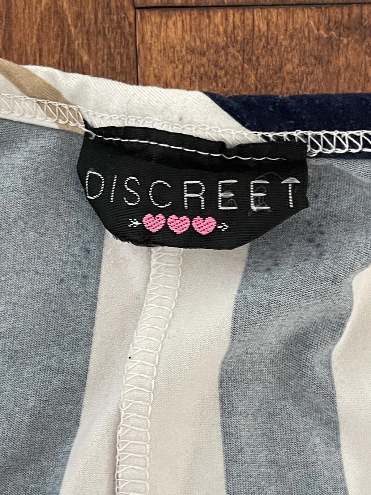 UNDERCOVER Abito body donna discreto a righe lunghezza intera manica ad aletta taglia:Media