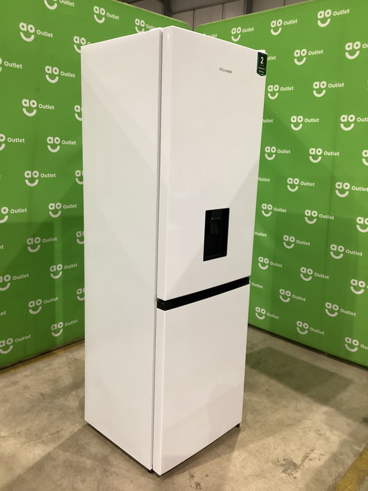 Hisense Fridge Freezer White E Rated RB390N4WWE Total No Frost 