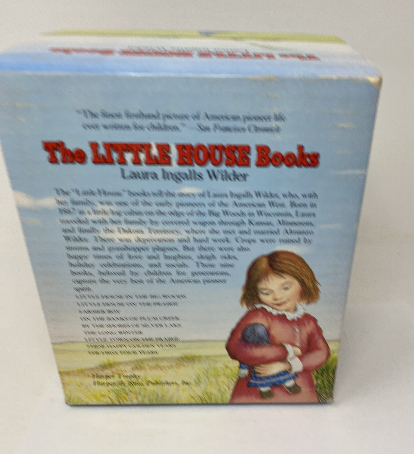 The Little House Books (9 Volume Set) by Laura Ingalls Wilder Vintage