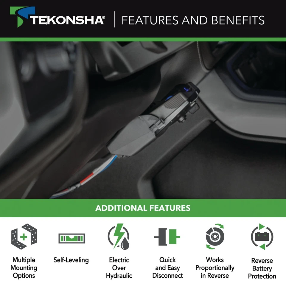 2004-2013 Infiniti QX56 Tekonsha Prodigy P2 Proportional Brake Controller for Tr - Image 4 of 4