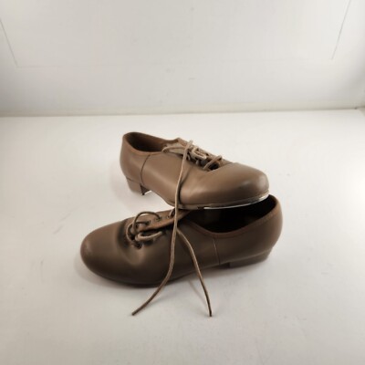 Capezio Bloch Unisex Jazz Tap Dance Shoe 7M Lace Up Tan