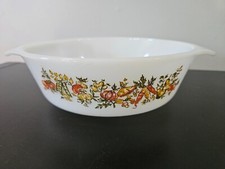 Anchor Hocking Fire King Nature's Bounty 436 1qt Casserole