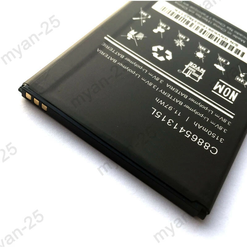 Batería de repuesto para BLU VIVO XL V0030UU C886541315L 3,8 V vendedor de EE. UU. Foto 3 de 3