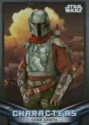 Topps Star Wars The Mandalorian Karte C-19 Parallel Cobb Vanth