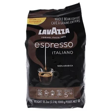 Caffe Espresso Italiano Medium Roast Whole Bean Coffee by Lavazza - 35.2 oz