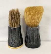 2 Vintage Ever Ready Marbled Shaving Brushes