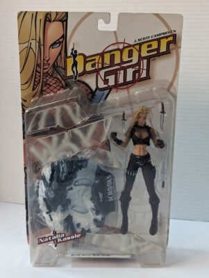 Danger Girl Natalie Kassle new nib Figure McFarlane Toys Scott Campbell s 1999