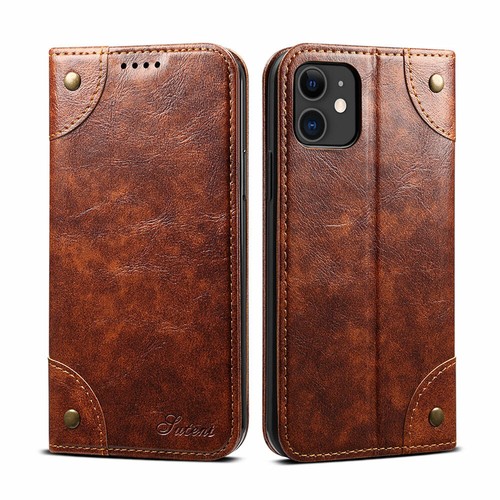 Luxury Leather Wallet Flip Magnetic Stand Case Cover For iPhone 11 12 13 Pro Max - Picture 2 of 264