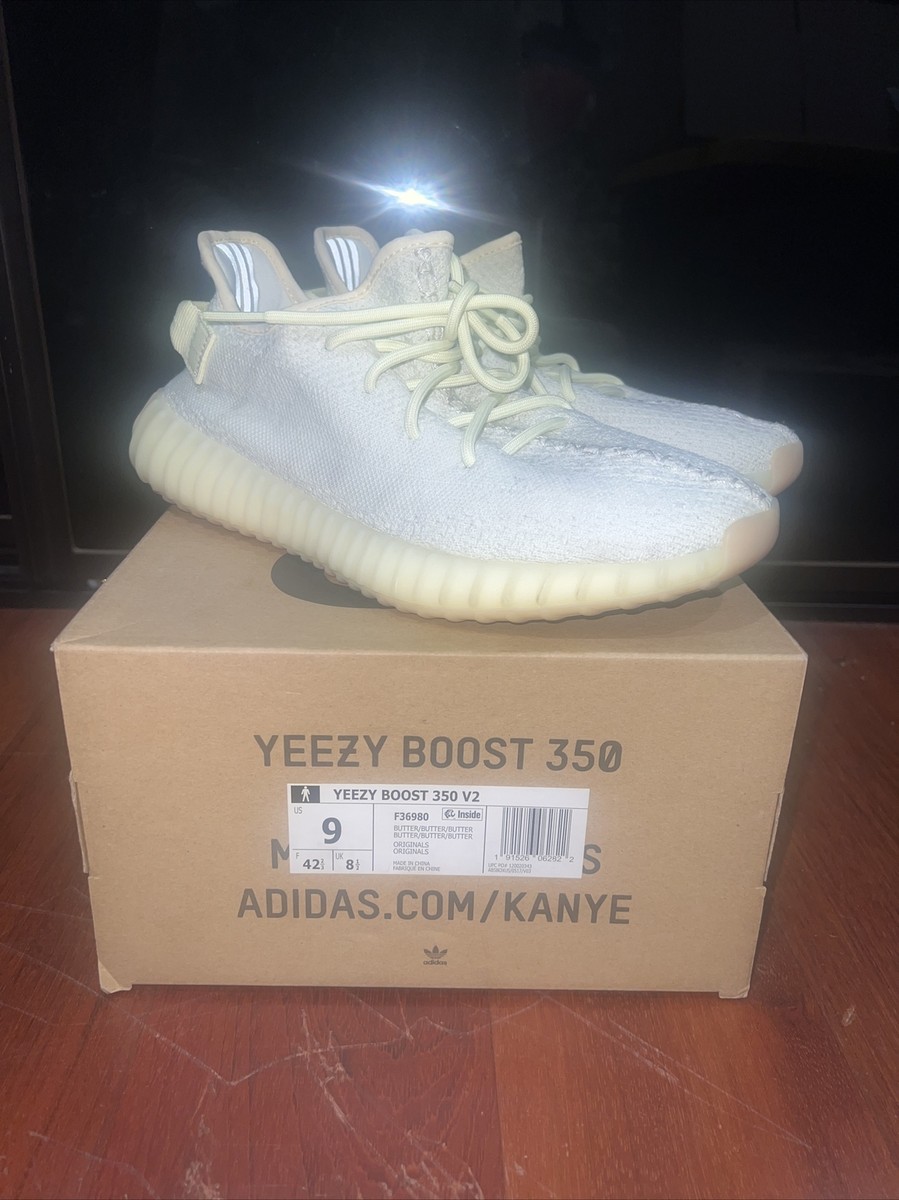 YEEZY ADIDAS BOOST 350 V2 IN BUTTER MENS SIZE 191526062822