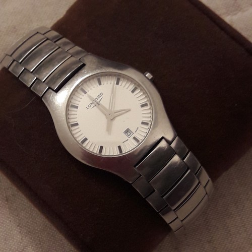 Orologio LONGINES da donna al quarzo (batteria) in acciaio inox 28mm | eBay