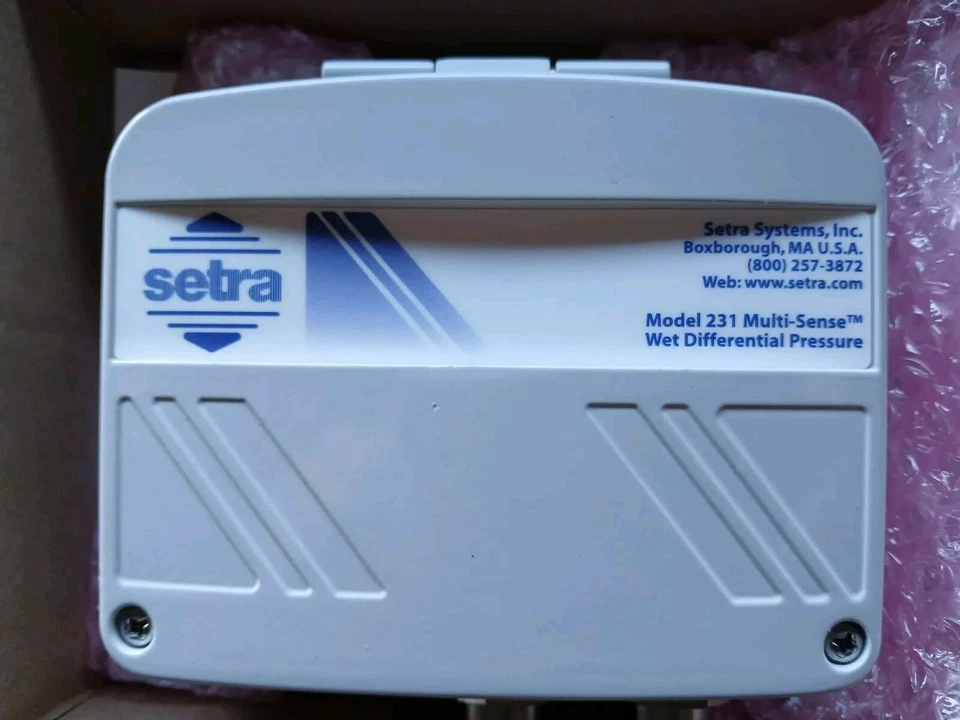 SETRA Differential Pressure Transmitter 231G-MS3-2F-N  231GMS32FN NIB - Image 2 of 2