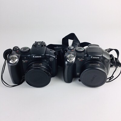 Canon PowerShot S5 IS Digital Camera & Canon PowerShot S3 IS