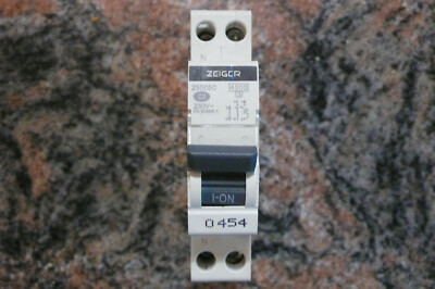 Disjoncteur Modulaire Merlin Gerin 6A 2 Pôles - Référence 20744 - DPN C6 - Occasion Fonctionnel