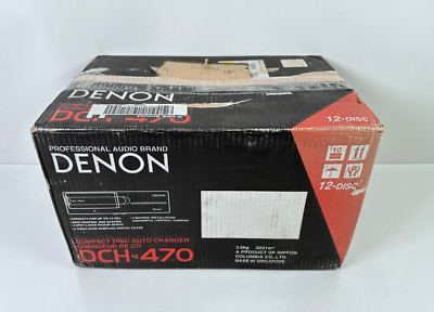 (NEW) Denon DCH-470 Compact Disc Auto Changer 12 Disc in Box