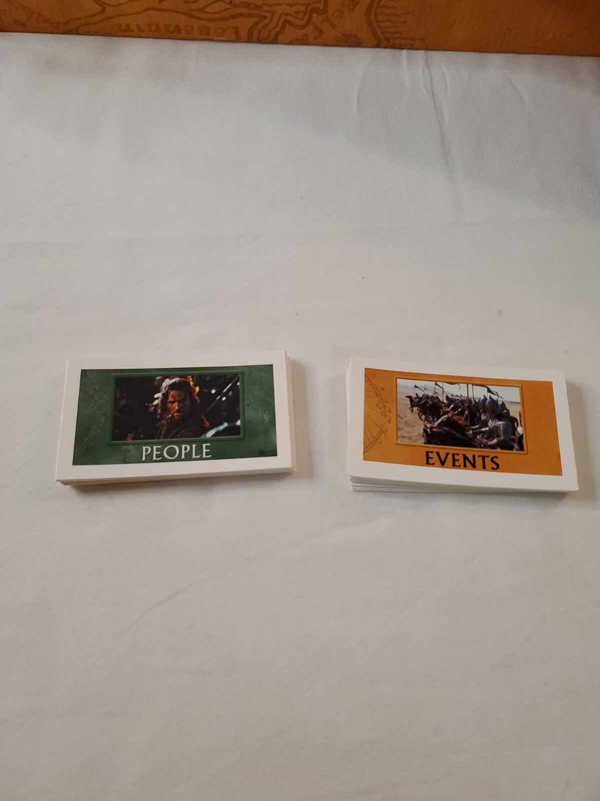 Monopoly Lord Of The Rings Trilogy Edit Replacement EVENTS AND PEOPLE CARDS ONLY