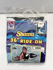 Vintage Sea World 1990s 36’’ Ride On Inflatable Pool Shamu Pool Float