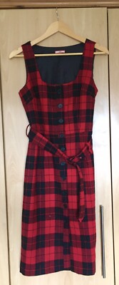 joe browns pinafore dress Joe Browns Autumn Orange Cord Pinafore Dress