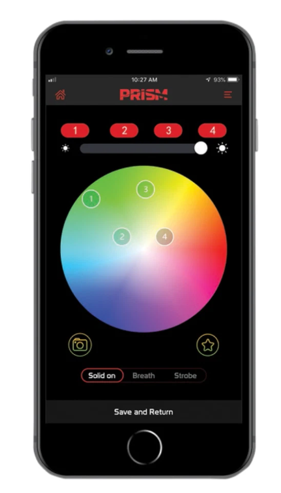 Kuryakyn - 2478 - Prisma orbital + 7 pulgadas L.E.D. Faro Foto 4 de 4