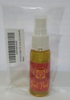 Fußschmerzlinderung 100 % natürliches ätherisches Bioöl Behandlung 30 ml