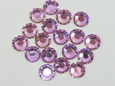 42ss VITRAIL LIGHT FLATBACK European Rhinestones 12pcs.