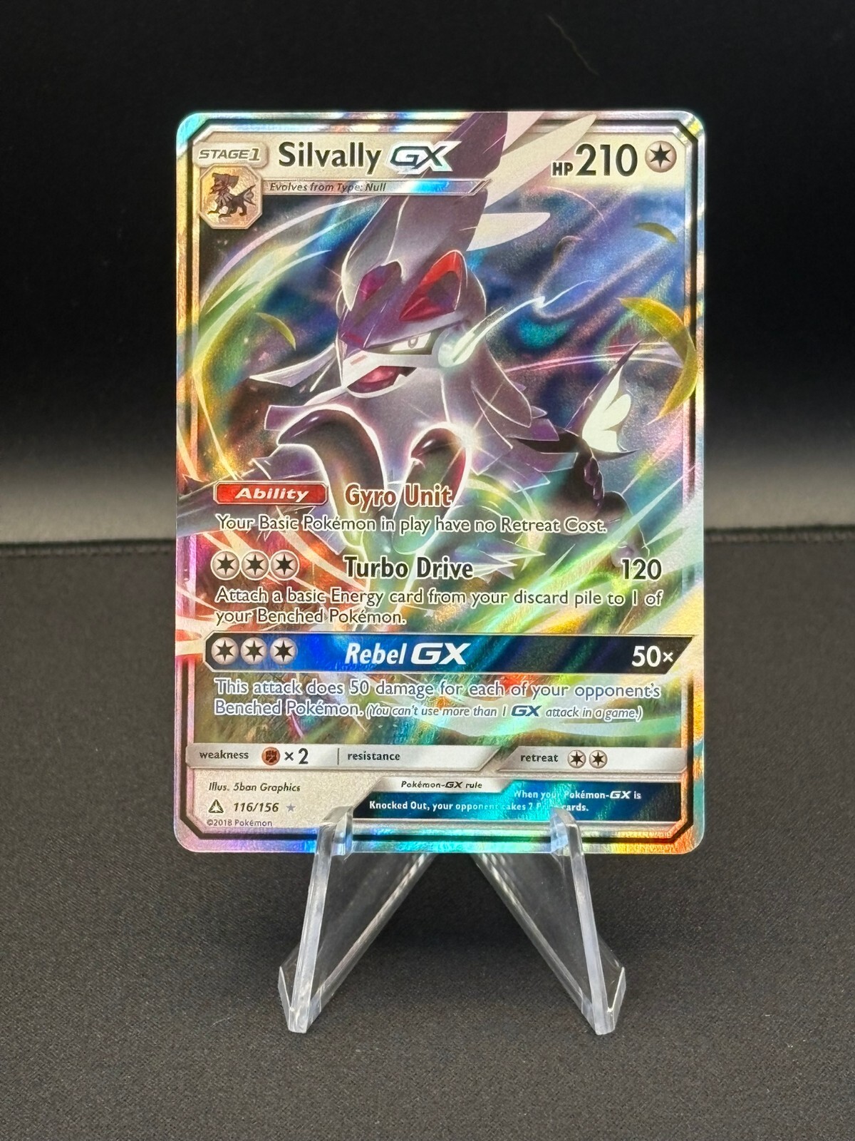 Silvally GX 116/156 Sm-Ultra Prism Holo NM/MT