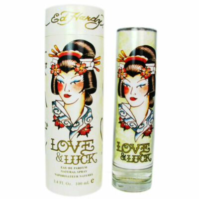 Ed Hardy Love & Luck Perfume for Women 3.4 oz EDP Spray for Women New