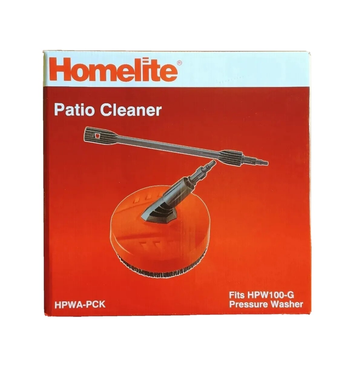 Homelite Pressure Washer Patio Cleaner 20cm Brush For HPW100G Pressure