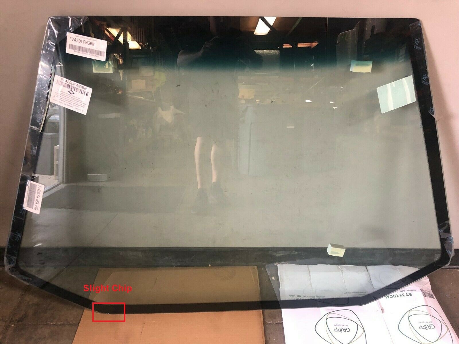 Lamborghini Countach, Windshield Glass, New Aftermarket, P/N 007015017