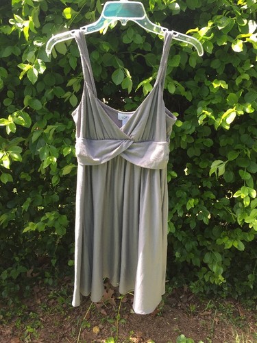ANN TAYLOR LOFT Marilyn Monroe Flare Halter Swirl Halter Sun Dress Womens Size M - Picture 2 of 7