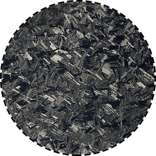 For Ford Mondeo Fusion Unpainted /Carbon Fiber Fuel Oil Tank Gas Cap Cover Trim - Foto 10 di 12