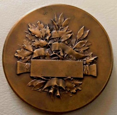 French Bronze Medal Woman Marianne France Female Gallia Art