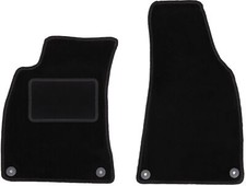 Schwarze Fußmatten vorne für: Seat Exeo Limousine, Kombi (2008-2015)