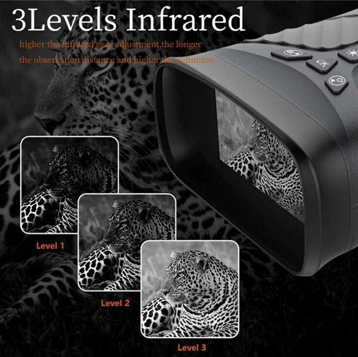 Night Vision Binoculars Goggles/Vivitar VIVCVIR12 Digital Camera 10x Zoom - Image 3 of 4