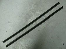 Porsche 914 door window squeegee rubber strip new repro set of two