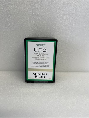 New Sealed Sunday Riley U.F.O. Ultra Clarifying Acne Treatment Face Oil 1.18oz