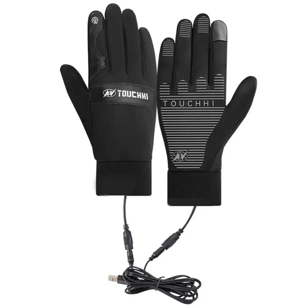 USB Electric Heated Gloves Winter Warm Non-Slip Touch Screen Bike Cycling Gloves
Opens in a new wind