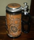 Rodeo Winchester Calf Roping Lidded Beer Stein — photo 3